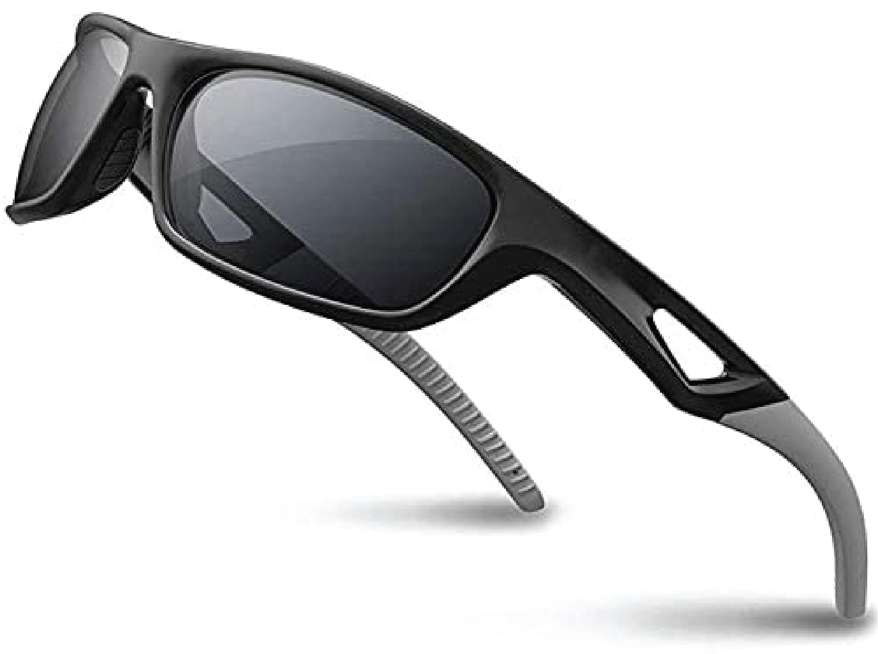 Polarized Sports Sunglasses for Men & Women - UV Protection, Shatterproof Cycling Glasses for Running, Hiking, Fishing & Outdoor Activities