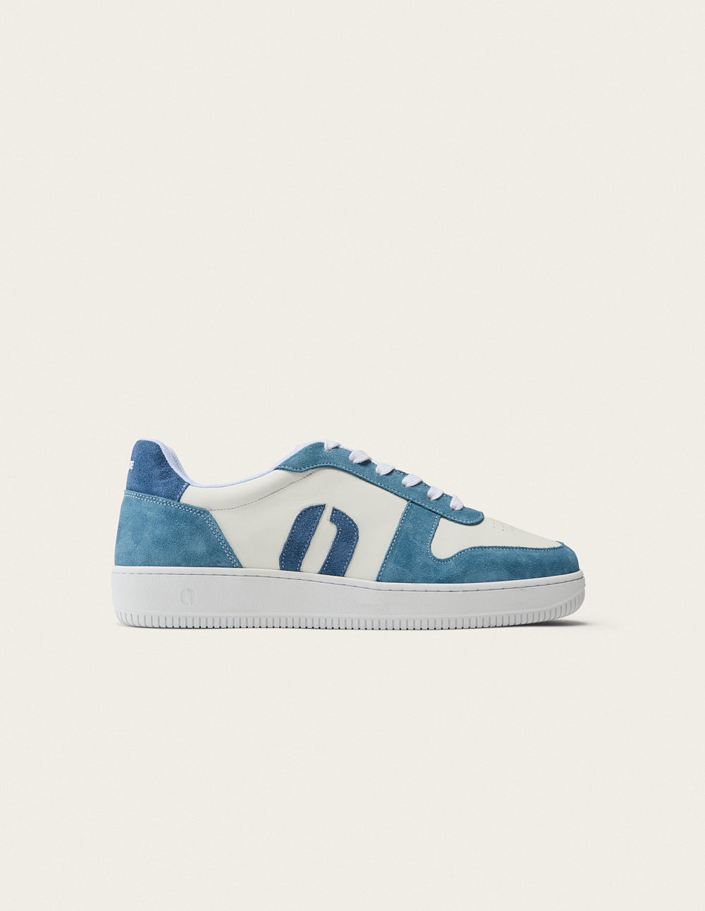 Matthieu Low Baskets in Sky Blue & Petrol - Stylish & Comfortable Sneakers for Casual Wear, Work, and Everyday Outfits