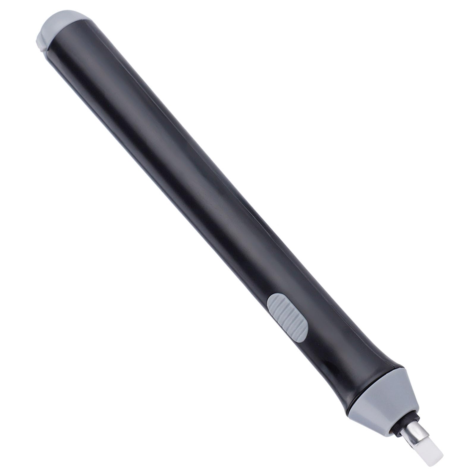 Tenwin Electric Eraser - Battery Operated Automatic Pencil Eraser for Artists & Drafting with 22 Refills (Black) | Perfect for Sketching, Drawing & Professional Artwork