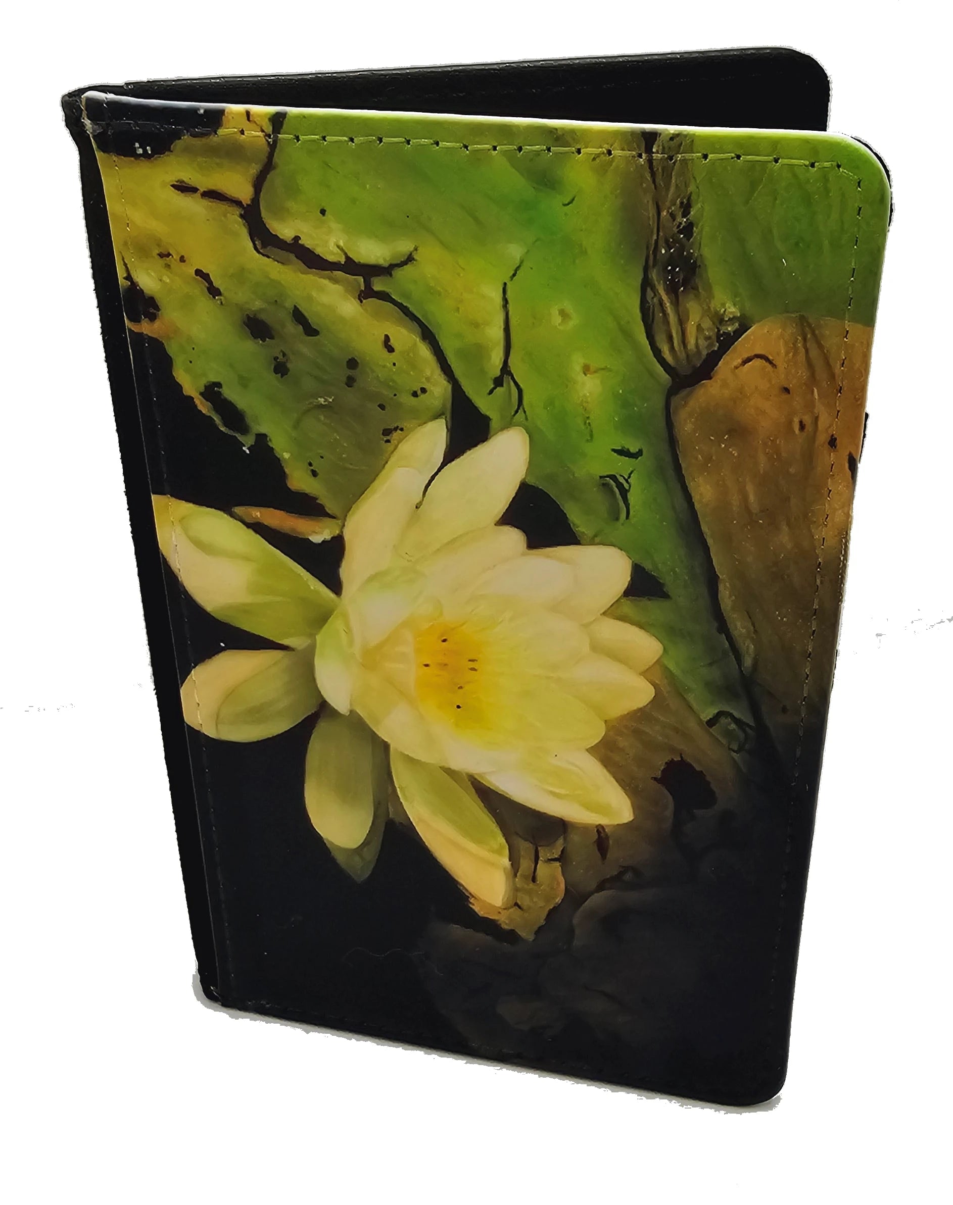 Ron Risley Floral Passport Cover - Elegant Travel Accessory for Women & Men | Perfect for International Trips & Vacation