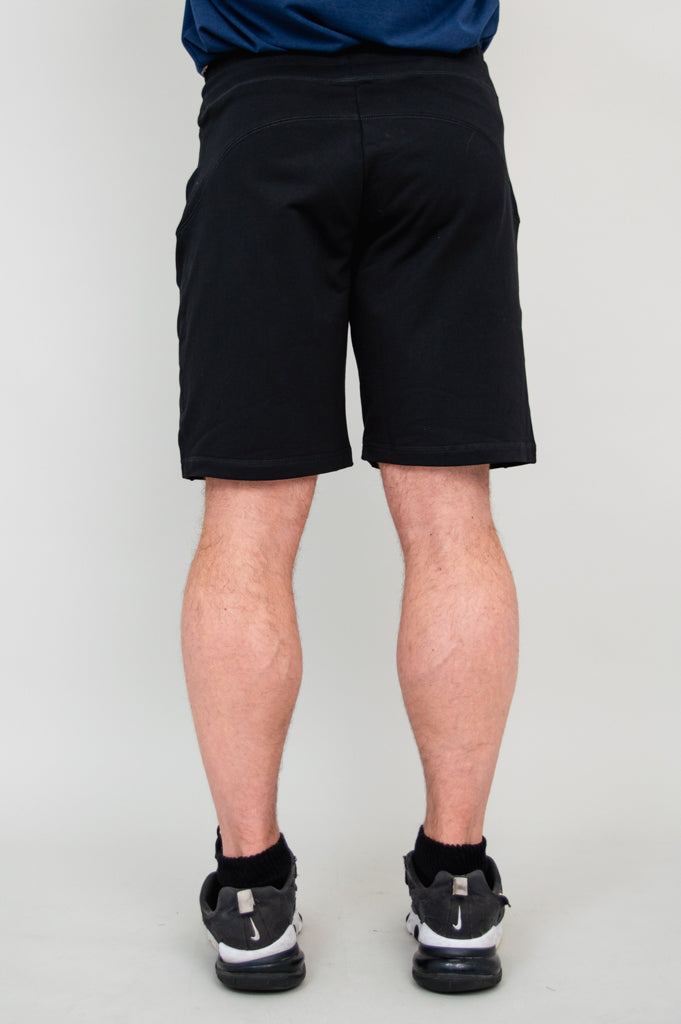Jason Men's Cotton Shorts - Black Casual Summer Shorts for Outdoor Activities, Gym, and Lounge Wear