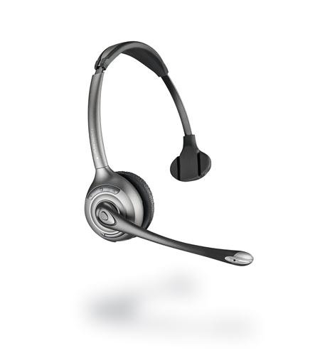 Plantronics Savi Office WO300 Wireless Headset with Noise Cancelling Mic - Comfortable Over-Ear Headphones for Business Calls, Remote Work & Office Meetings