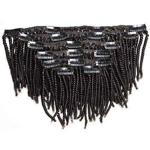 Natural Color 4C Curly Clip In Hair