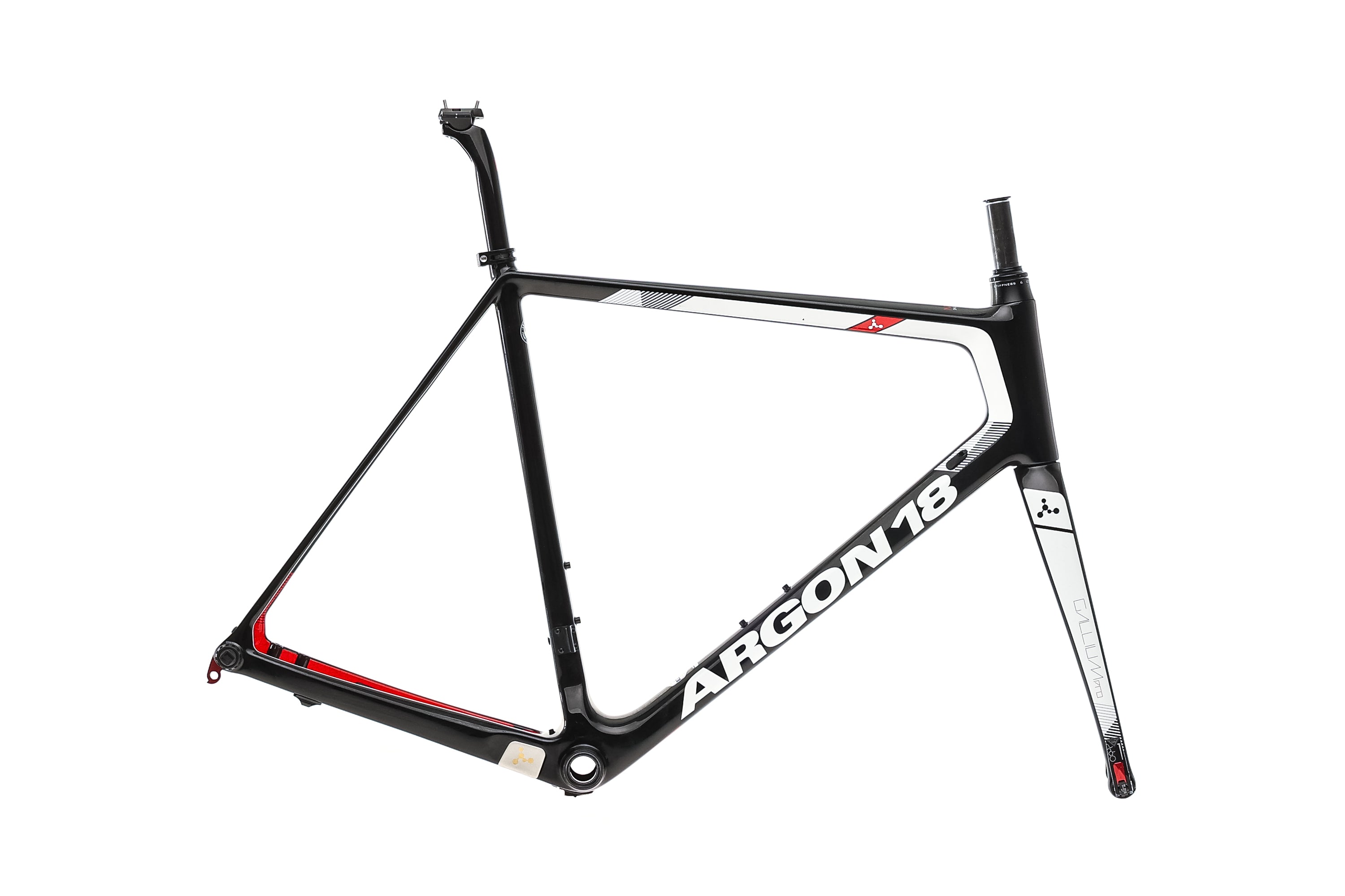Argon 18 Gallium Pro Disc X Large Frameset 2019 - High-Performance Carbon Road Bike for Racing & Endurance Training | Perfect for Competitive Cyclists & Long-Distance Rides
