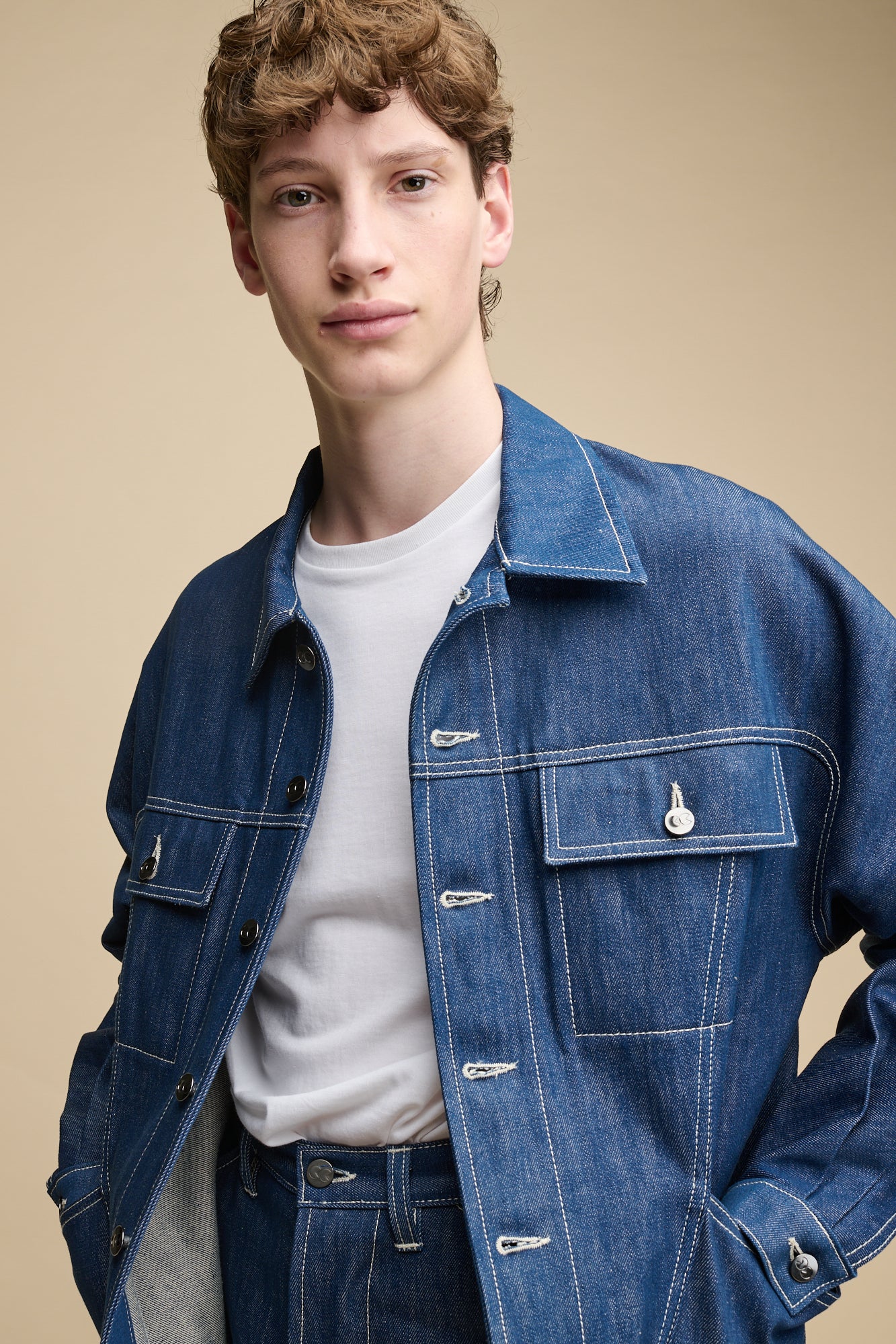 Men's Joe Denim Jacket - Classic Blue Denim Jacket for Men | Casual Wear, Outdoor Activities & Street Style Fashion