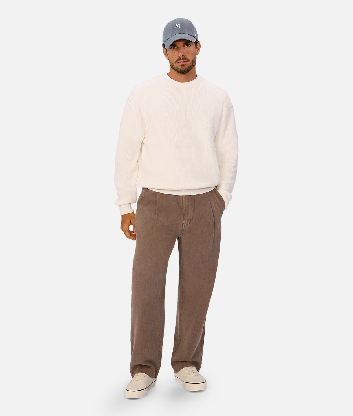 Relaxed Mallorca Pants for Women - Comfortable Casual Trousers in Cappuccino Brown | Perfect for Lounge, Travel & Everyday Wear