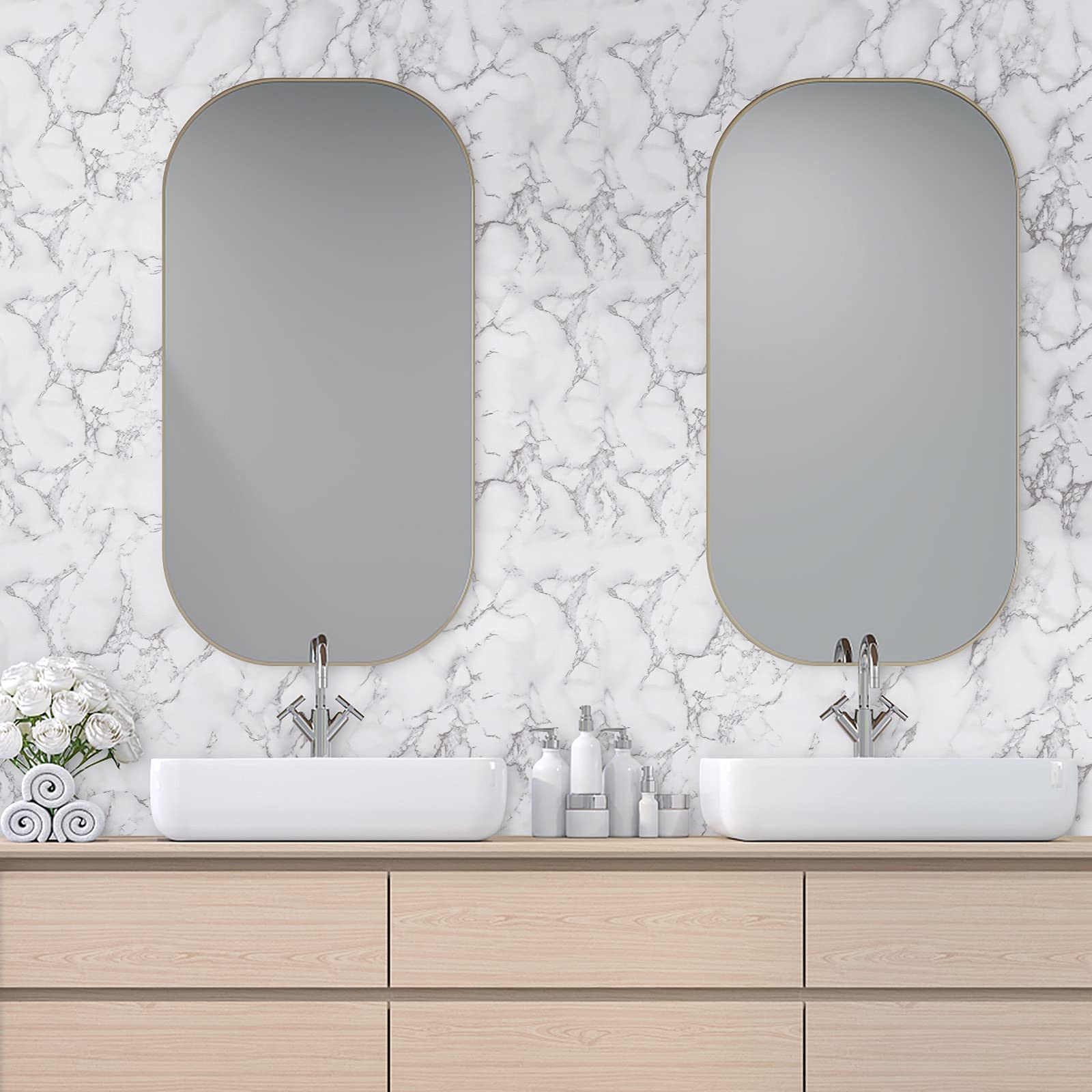 Caltero Marble Contact Paper 15.7