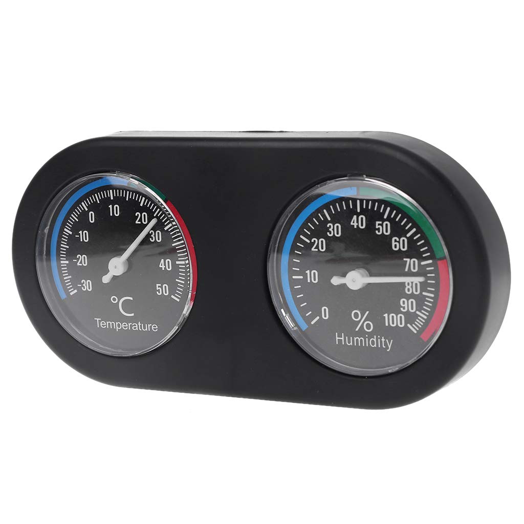 Accurate Digital Terrarium Hygrometer & Thermometer - Reptile Tank Humidity & Temperature Gauge for Reptiles, Amphibians, Plants - Perfect for Vivariums, Greenhouses & Indoor Gardens