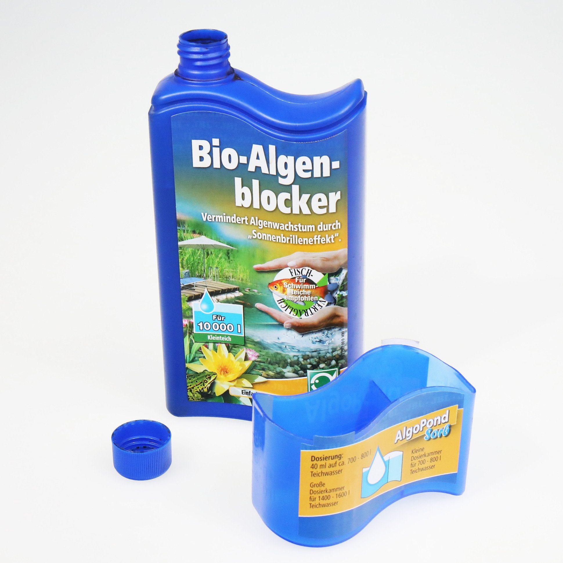 JBL AlgoPond Sorb Biological Algae Blocker for Ponds (500ml) - Safe & Effective Algae Control Solution for Clear Water in Garden Ponds, Water Features & Aquariums