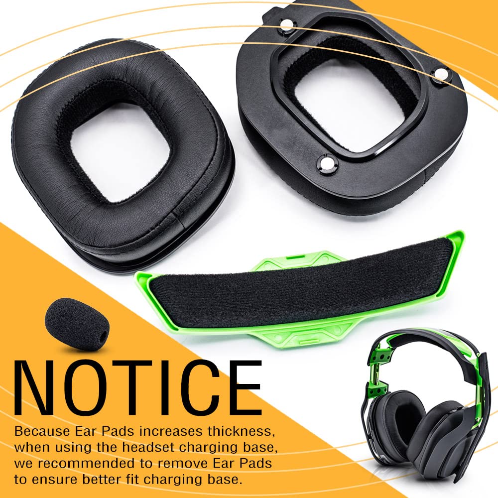 Replacement Ear Pads for Astro A50 GEN 3 Headset - Premium Mod Kit (Not Compatible with A50 Gen 4) | Comfortable Gaming Headphone Cushions for Long Sessions | Perfect for PC, PS4, Xbox Gaming Setup