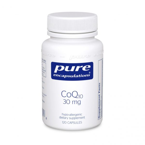 CoQ10 30mg Supplement - 120 Capsules for Heart Health & Energy Boost - Supports Cardiovascular Wellness & Antioxidant Protection - Perfect for Daily Use & Active Lifestyles
