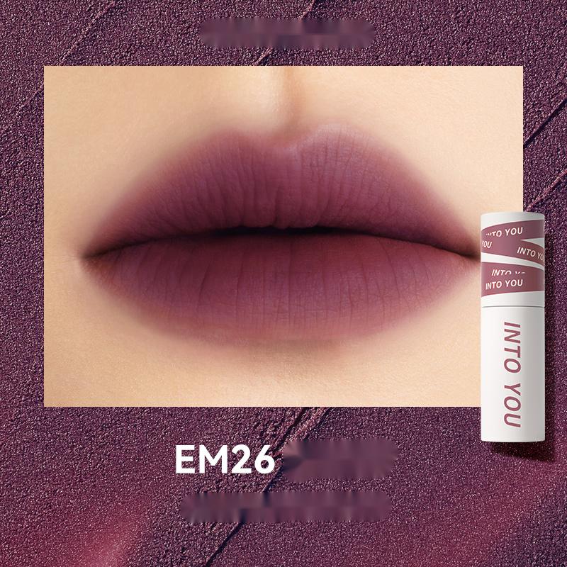 INTO YOU Heroine Super Matte Lip & Cheek Mud - Long Lasting Vegan Lipstick & Blush for Women | Perfect for Everyday Makeup & Special Occasions
