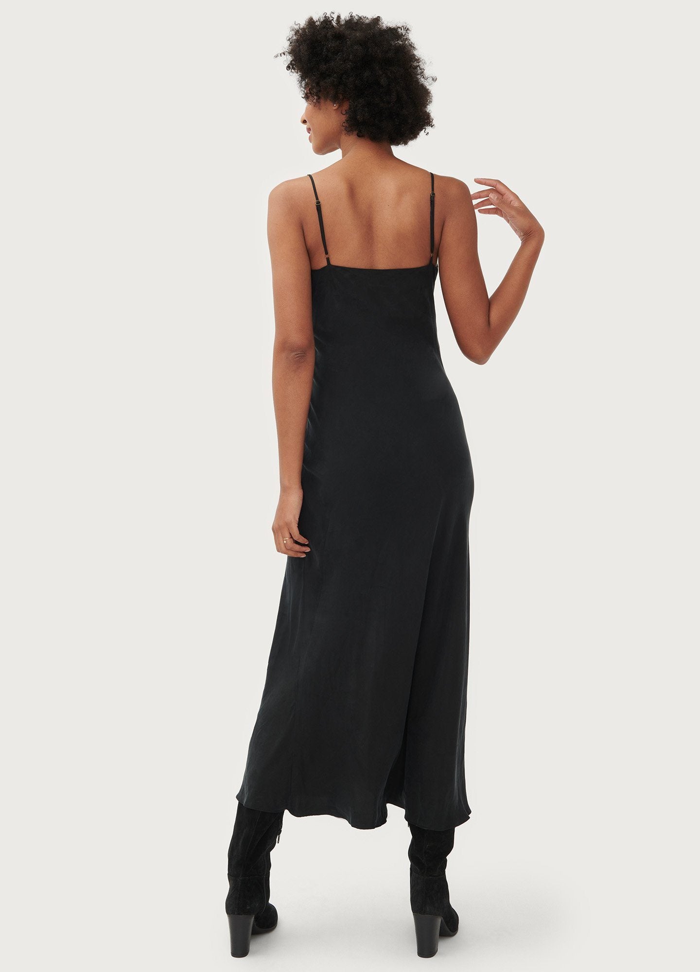 Ricky Slip Dress - Women's Elegant Satin Nightgown & Loungewear for Sleep, Date Night & Home Relaxation