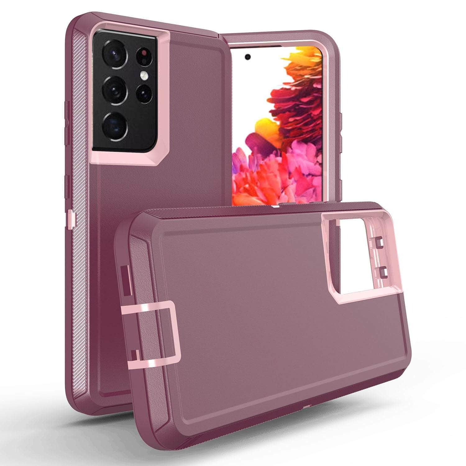 Shockproof Rugged Armor Case for Samsung Galaxy S23 - Heavy Duty Protection for Outdoor, Work & Adventure Activities