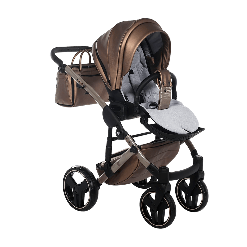 Junama Pilot Pram Stroller - Lightweight Baby Stroller with Adjustable Canopy & Storage Basket | Perfect for Travel, Shopping & Daily Walks