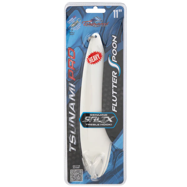 11 Pro Flutter Spoon Heavy 7.75oz - Premium Fishing Lure for Bass, Trout & Walleye | Perfect for Freshwater & Saltwater Fishing