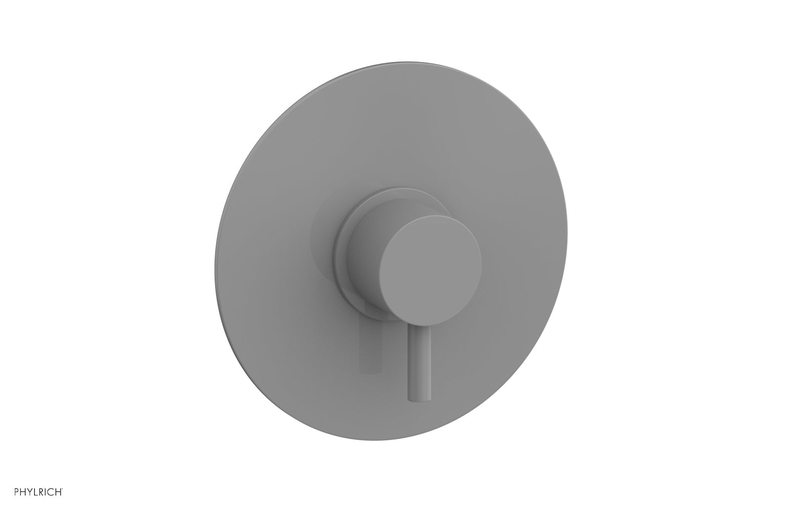 BASIC II Pressure Balance Round Shower Plate & Handle Trim with Lever Handle 4 183 - Perfect for Modern Bathroom Renovation and Spa-Like Shower Experience