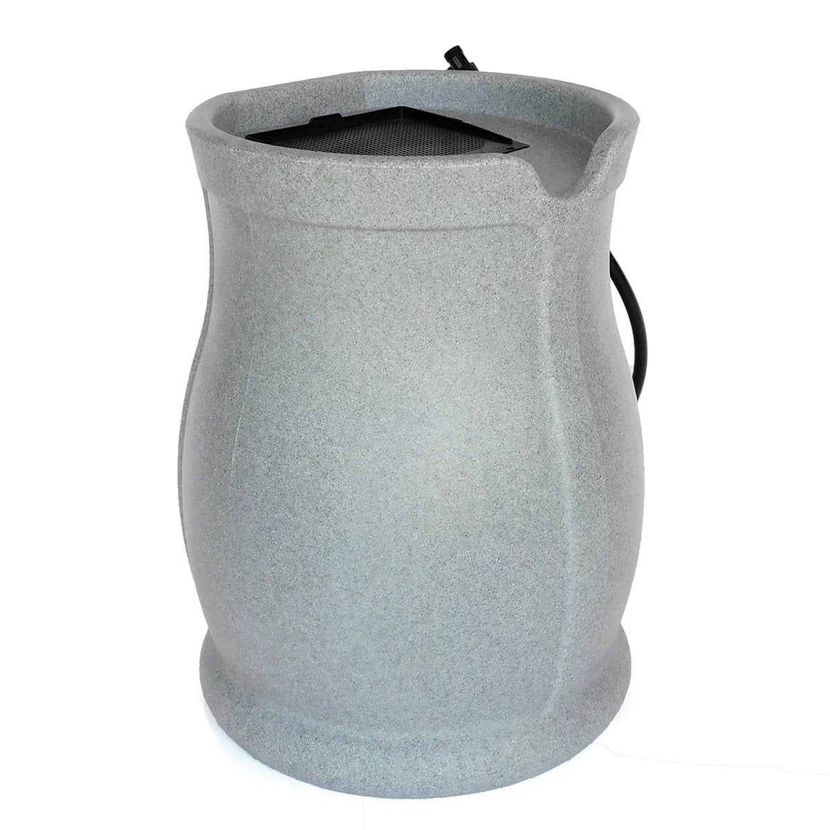 FCMP Outdoor Catalina 45 Gallon Rain Barrel - Durable Water Storage for Garden, Lawn & Eco-Friendly Irrigation | Perfect for Collecting Rainwater & Reducing Water Bills