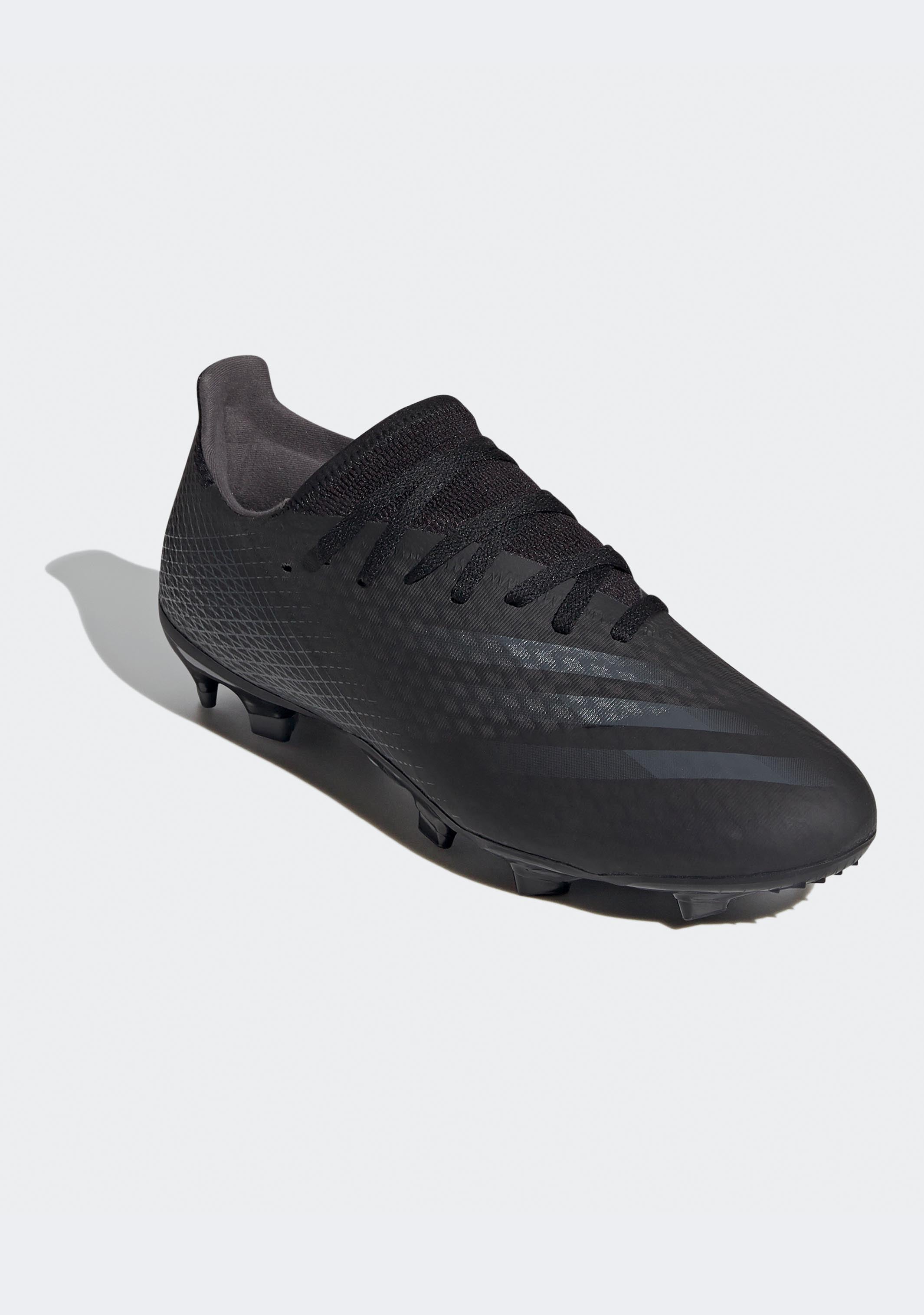 Adidas Men's X Ghosted.3 Firm Ground Soccer Cleats - Lightweight Football Shoes for Speed & Control - Perfect for Turf Matches, Training & Competitive Play