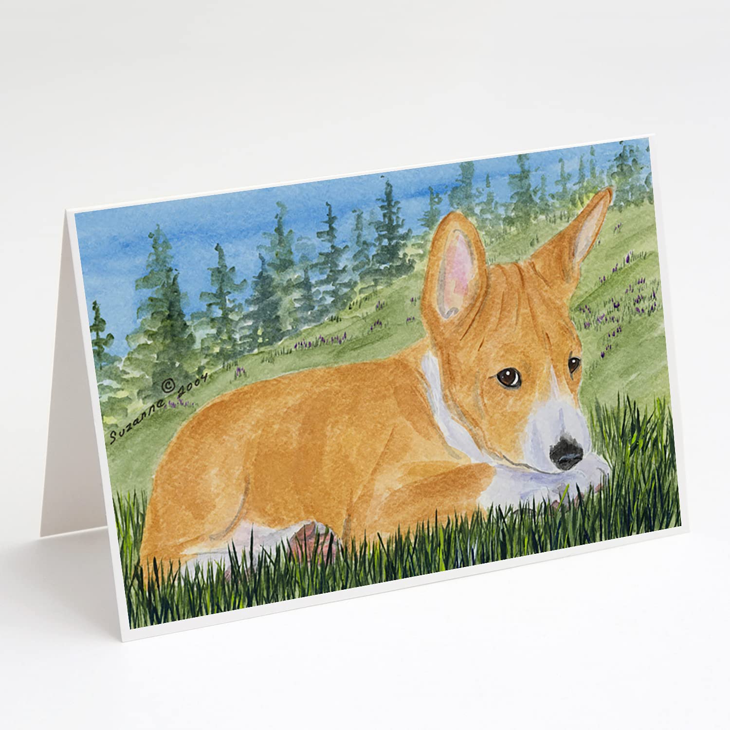 Basenji Greeting Cards Set - 8 Blank A7 Note Cards (5x7) with Envelopes | Whimsical Dog-Themed Stationery for Birthdays, Thank You Notes & Special Occasions