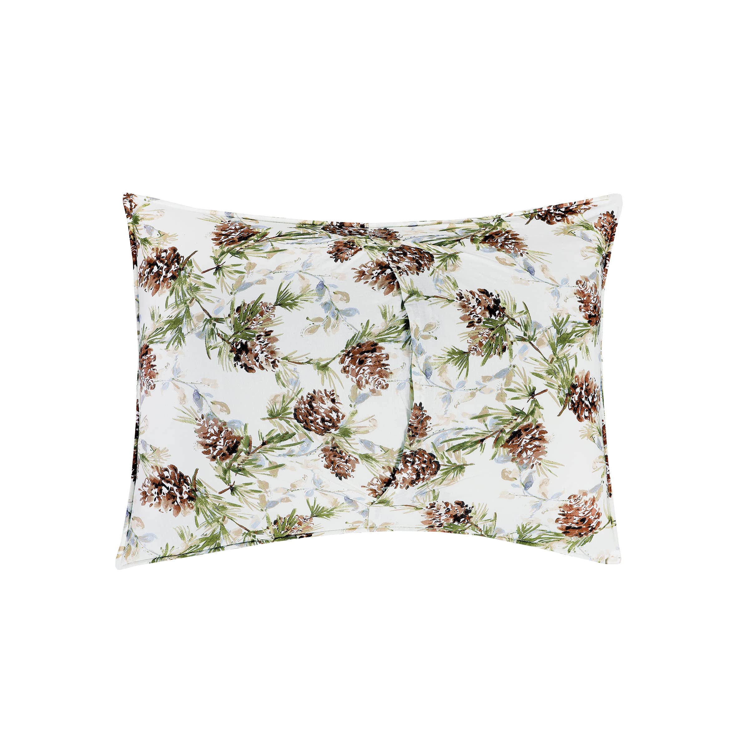 C&F Home Cooper Pines Pinecone Full/Queen Reversible Cotton Quilt Set - 3-Piece Lodge Cabin Bedding | Machine Washable Brown Woodland Forest Design for Cozy Cabin Retreats & Nature-Inspired Bedrooms