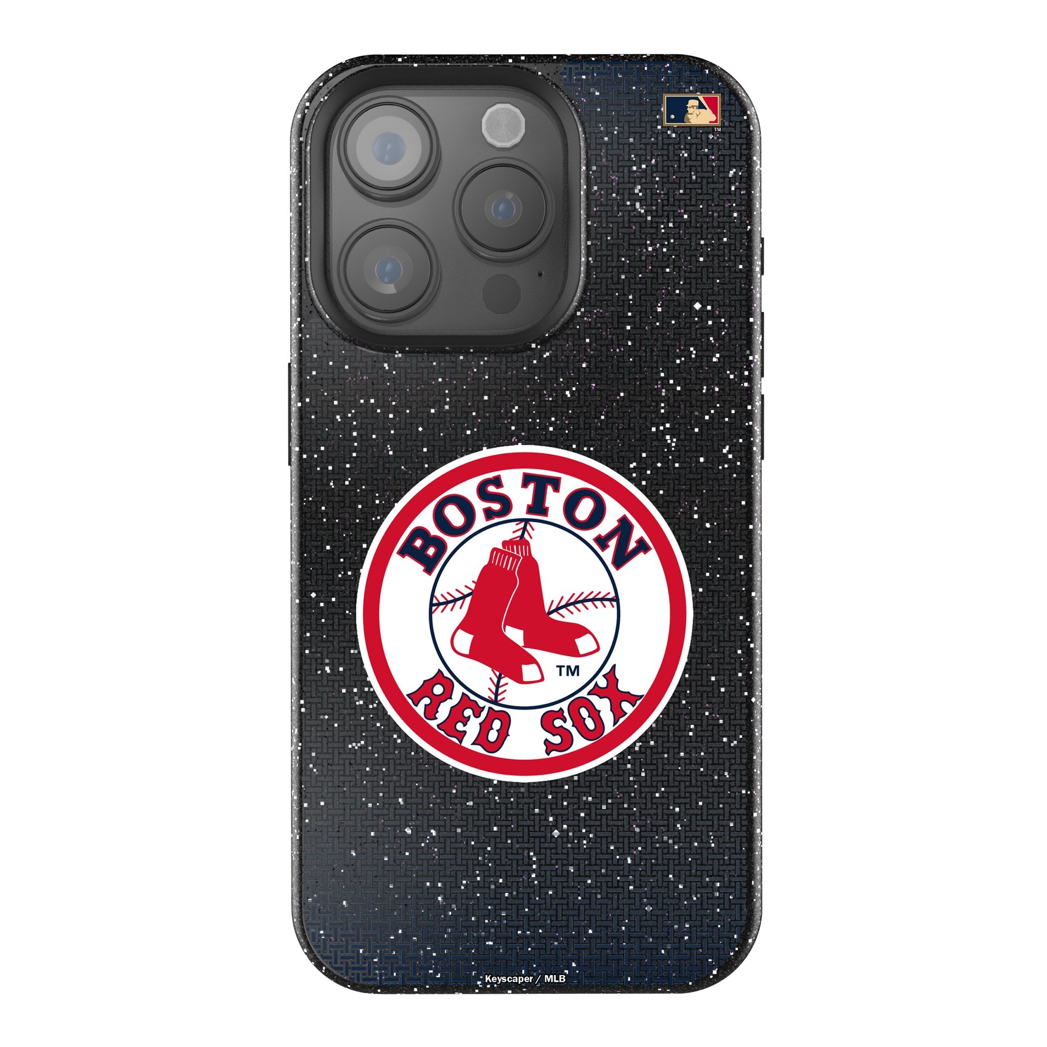 Boston Red Sox 1976-2008 Cooperstown Collection Linen Bling Phone Case for iPhone - Stylish Baseball Fan Accessory for Game Day & Everyday Use