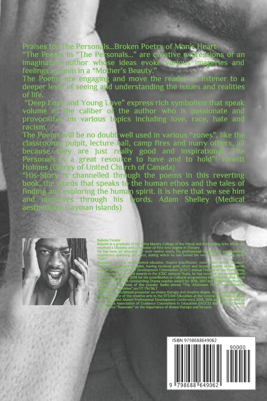 Broken Poetry of Man's Heart - The Personals - Emotional Poetry Collection for Self-Reflection & Healing | Perfect for Poetry Lovers, Book Clubs & Gift Giving
