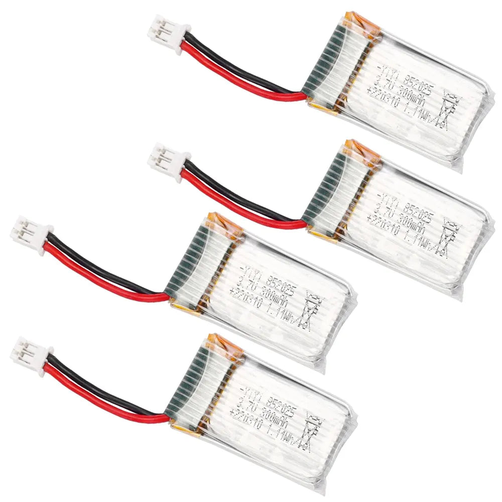 Makerfire 3.7V 300mAh 1S LiPo Battery for Armor Blue Bee Drone - High Performance Replacement Battery for FPV Racing & Aerial Photography Drones