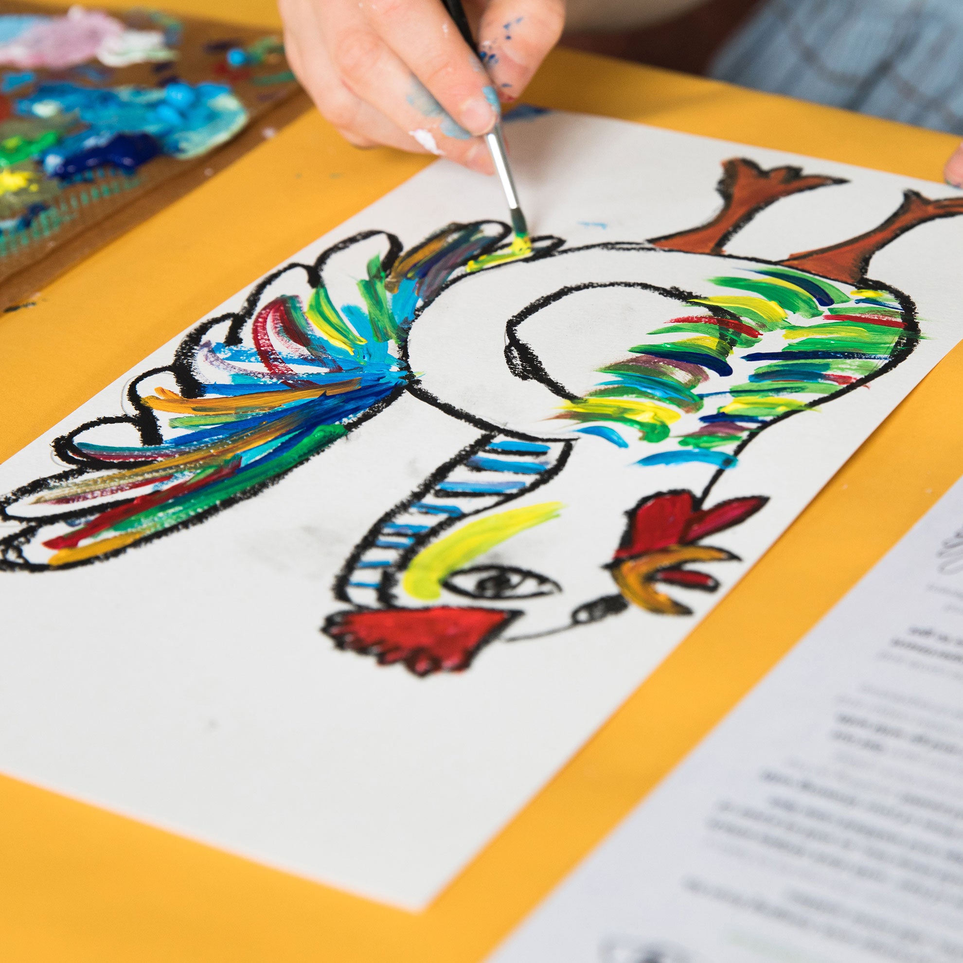 LoLA Awesome Animals Art Box - Creative Painting Kit for Kids & Adults - Perfect for DIY Crafts, Home Decor & Gift Giving