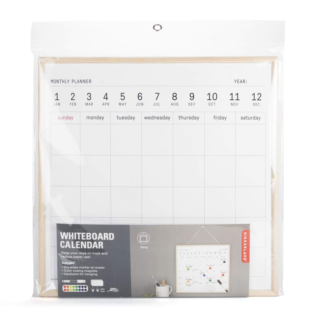 Kikkerland Portable Hanging Whiteboard - 8.5