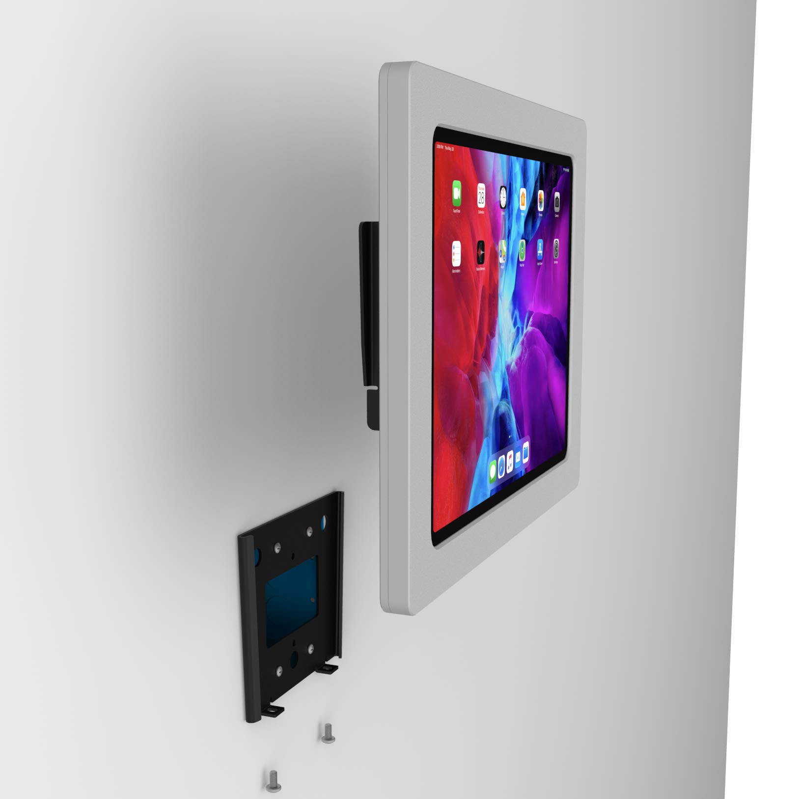 VidaMount Light Grey Exposed Rear Camera Enclosure & VESA Slim Wall Mount Bundle - Compatible with iPad Air 13