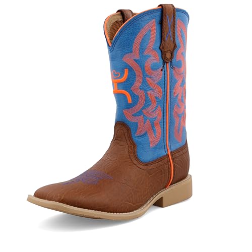 Cognac Bullhide & Neon Blue (M 1-6)
