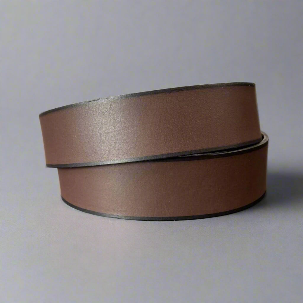 Premium Men's Buffalo Grain Leather Belt - Durable & Stylish for Casual & Formal Wear - Perfect for Office, Jeans & Dress Pants