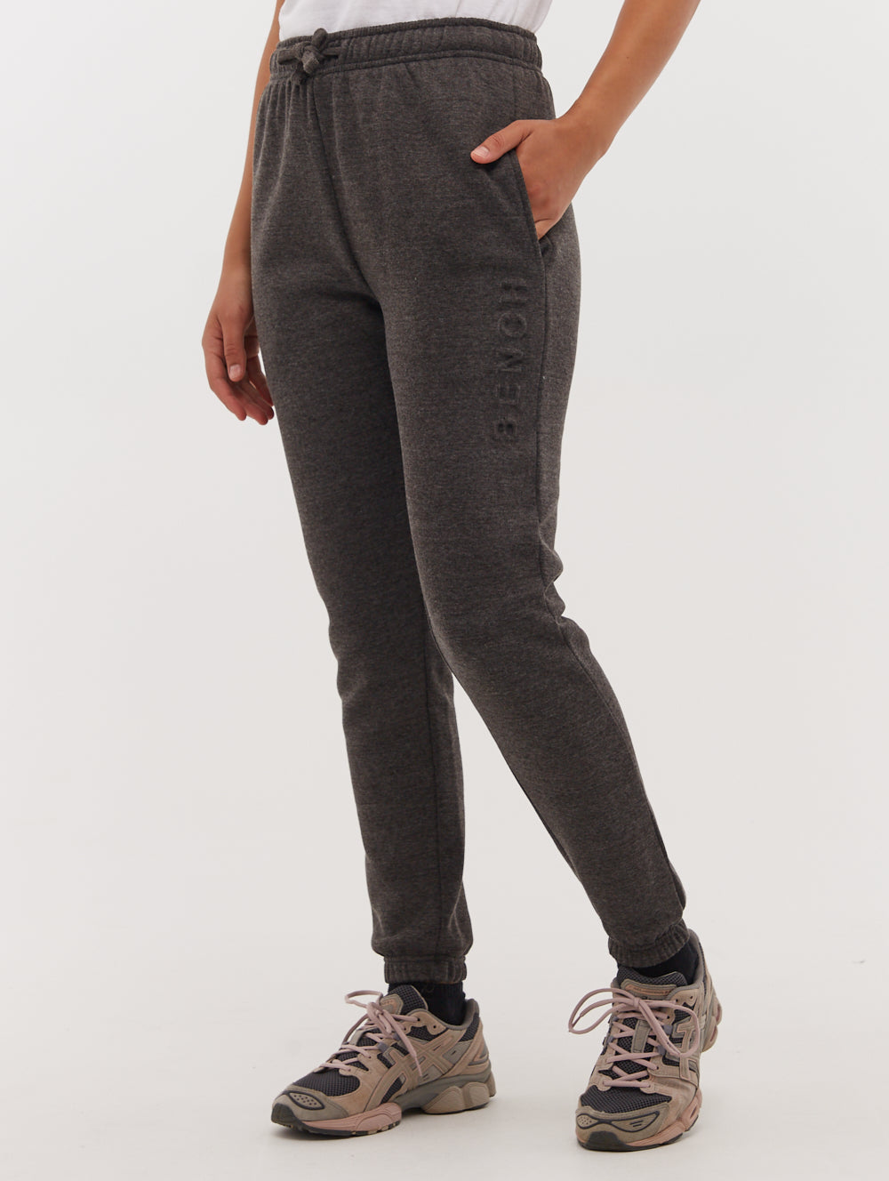 Marianna Women's High Waist Logo Joggers - Soft Fleece Lounge Pants for Yoga, Running & Casual Wear