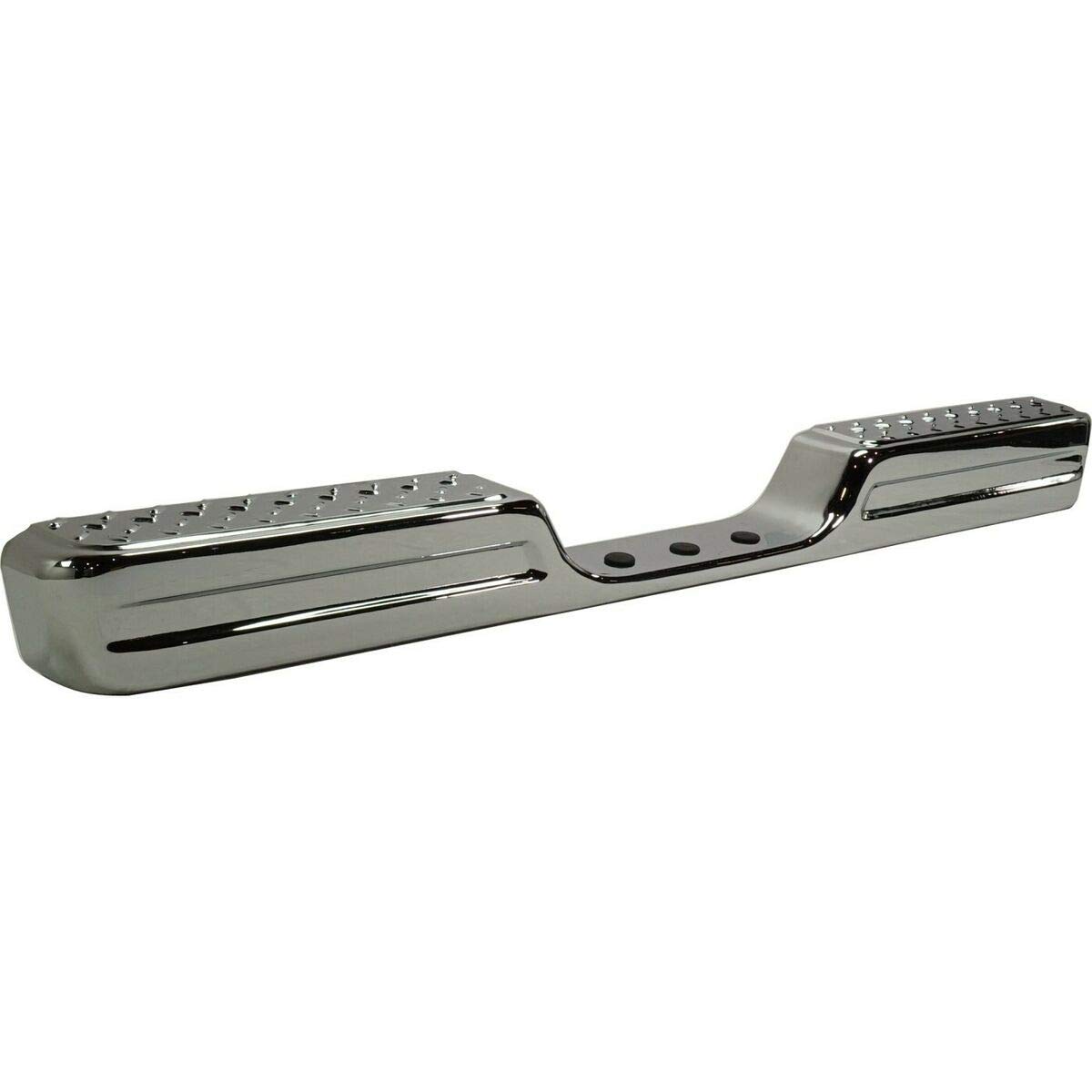 Replacement Step Bumper Rear Face Bar Chrome for 1984-1988 Toyota Pickup Trucks | Durable Truck Accessory for Off-Roading & Towing