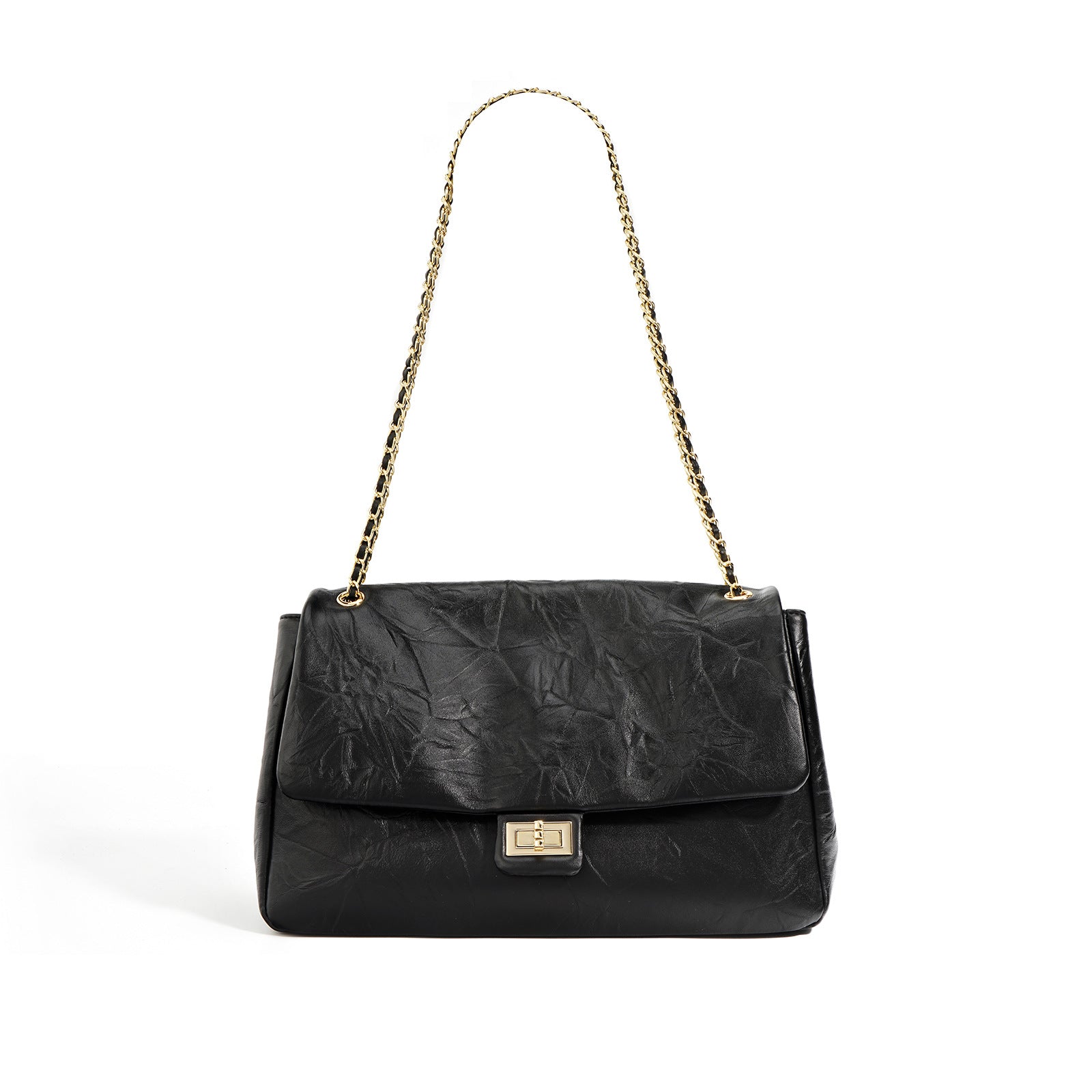 Soft Chain Strap Shoulder Bag for Women - Stylish Crossbody Purse with Adjustable Leather Strap, Perfect for Work, Travel & Evening Out