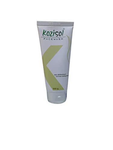 Kozisol Facial Cleanser 100G - Gentle Deep Cleansing for Acne & Oily Skin - Perfect for Daily Skincare Routine & Travel