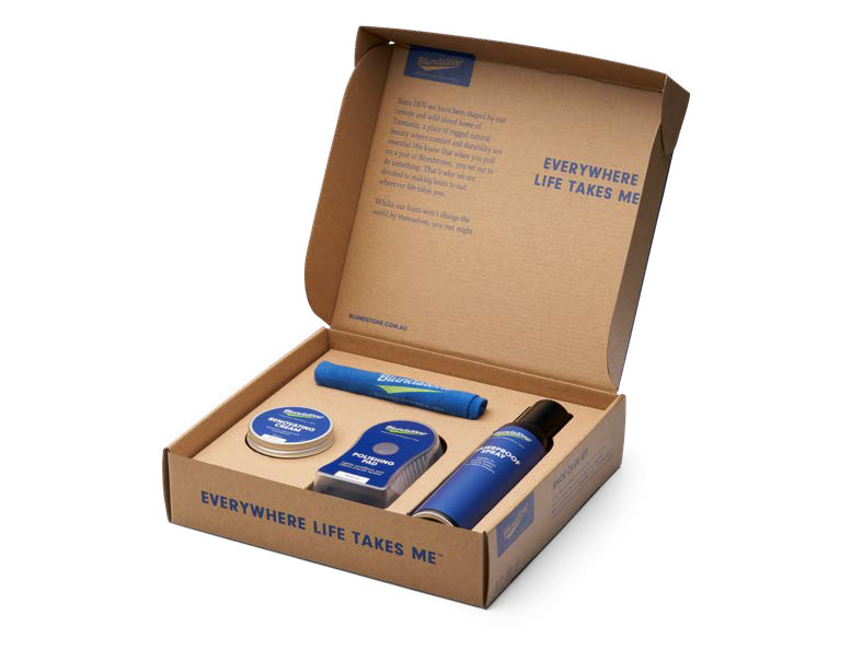 Blundstone Leather Boot Care Kit - Premium Shoe Polish & Conditioner for Waterproofing & Protection - Perfect for Hiking, Work & Outdoor Adventures