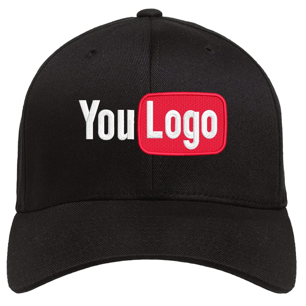 Custom Embroidered Baseball Cap - Personalized Logo Dad Hat for Men & Women - Adjustable Snapback - Perfect for Sports, Gifts & Branding