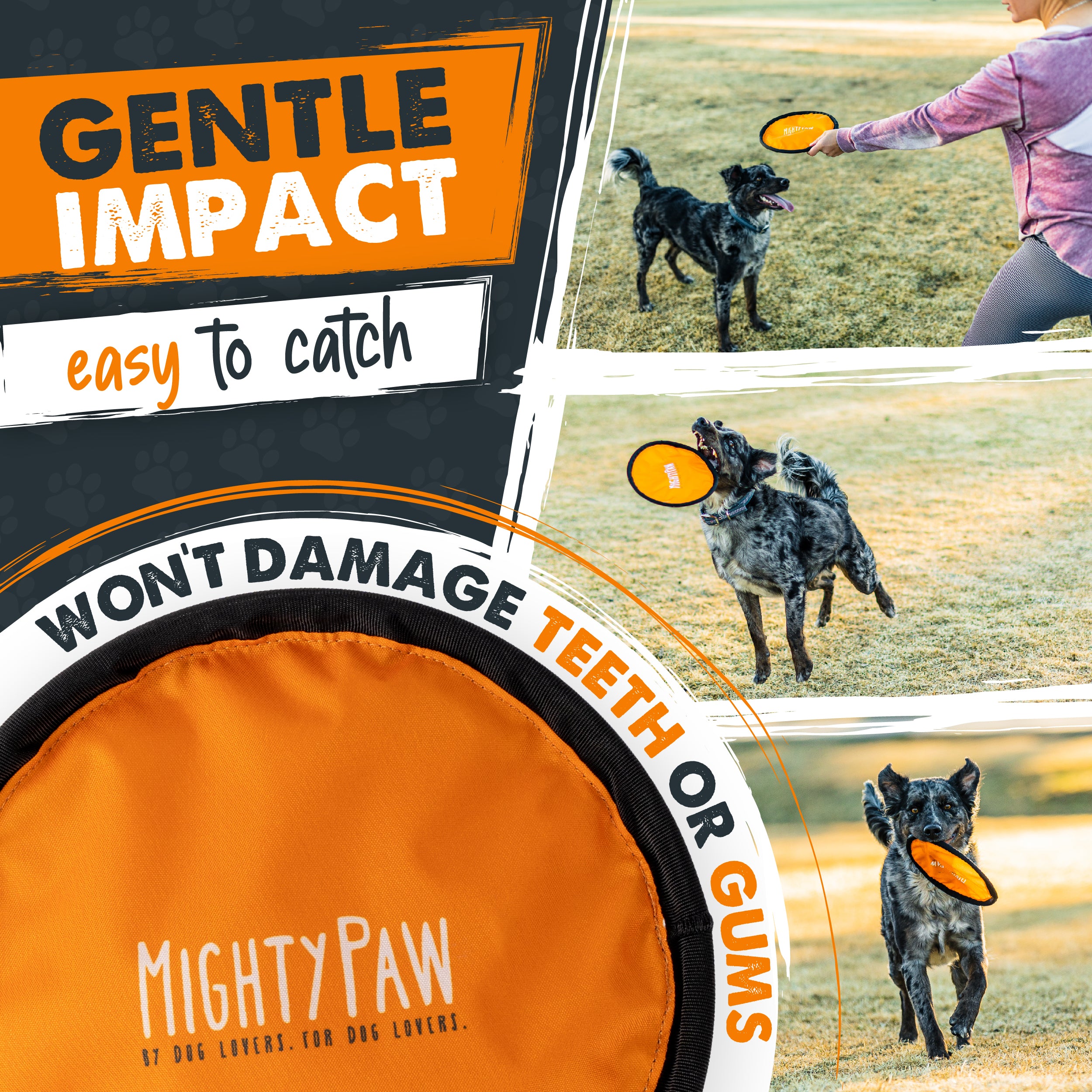Durable Frisbee (2 Pack) - High-Quality Outdoor Flying Disc for Beach, Park, and Backyard Fun - Perfect for Dogs, Kids, and Family Activities