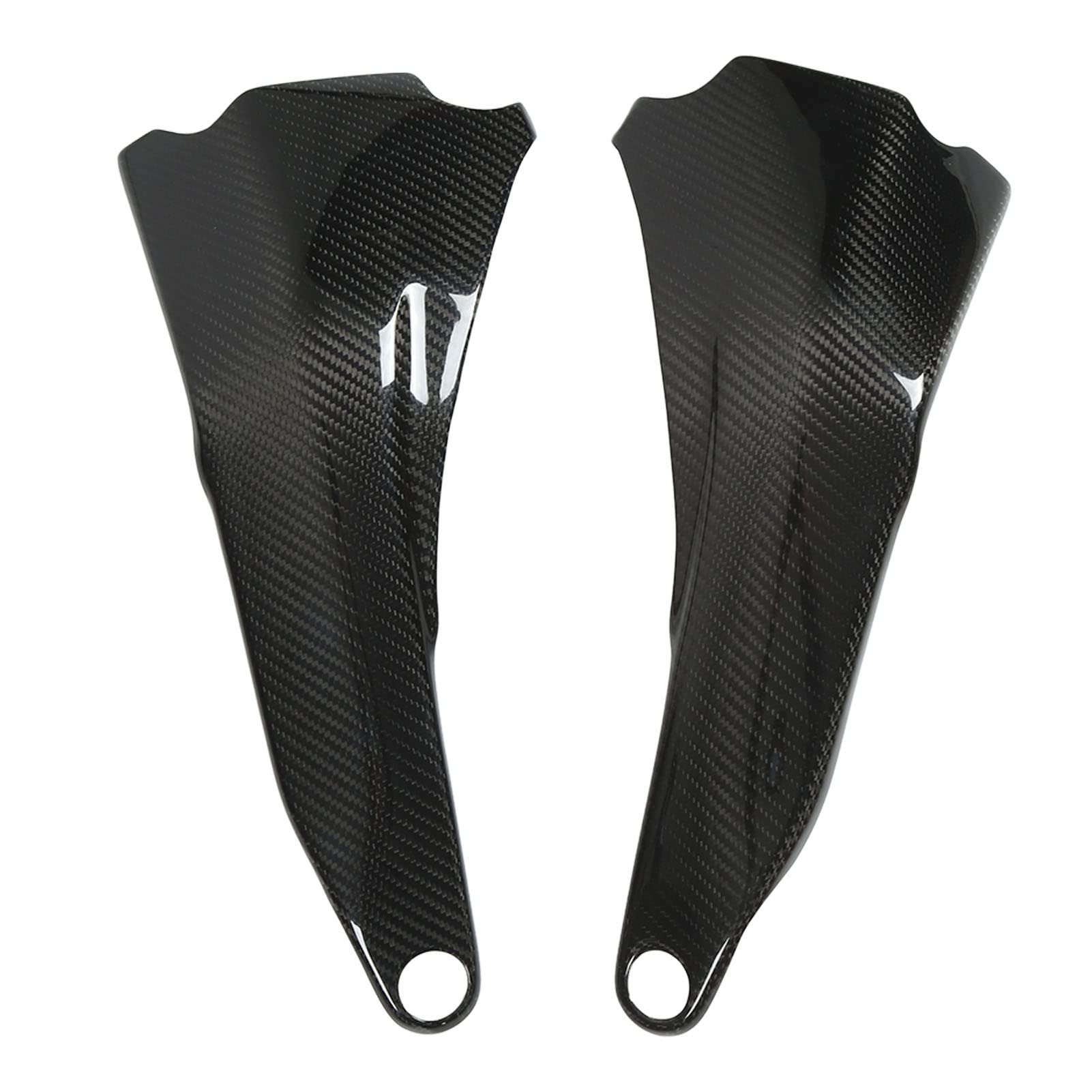 3K Carbon Fiber Motorcycle Fairing Frame Cover Kit - Replacement for Ducati Panigale V4 2018-2024 | Bodywork Fairing Panels for Racing & Street Riding | Durable & Lightweight Upgrade for Sport Bikes