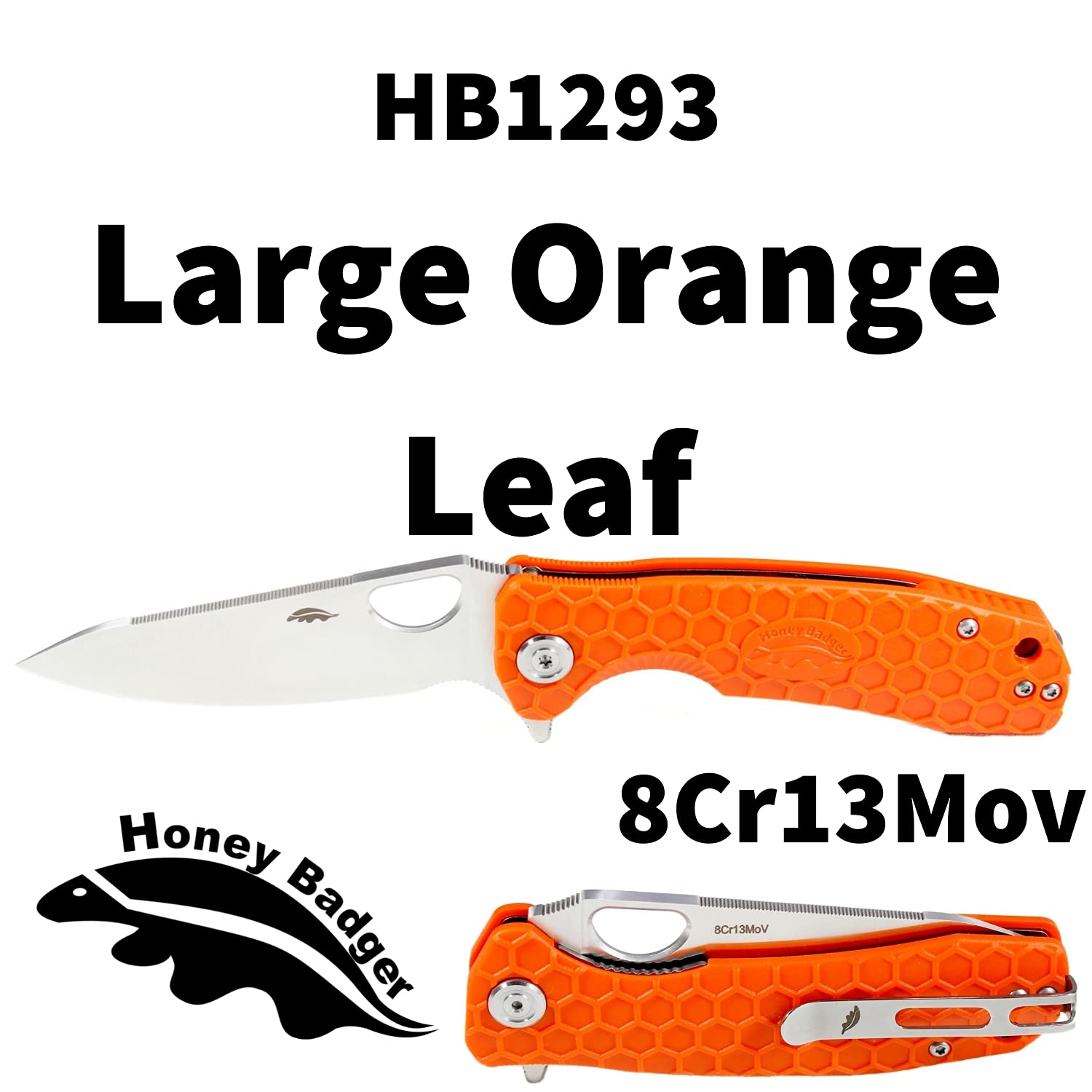 Western Active Honey Badger Flipper Pocket Knife - 3.63