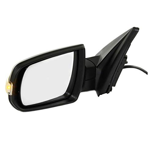 2011-2015 Kia Sorento Power Heated Side Mirror with Turn Signal Light - Driver Side Paintable Replacement for Enhanced Visibility & Safety in Rain/Snow Conditions