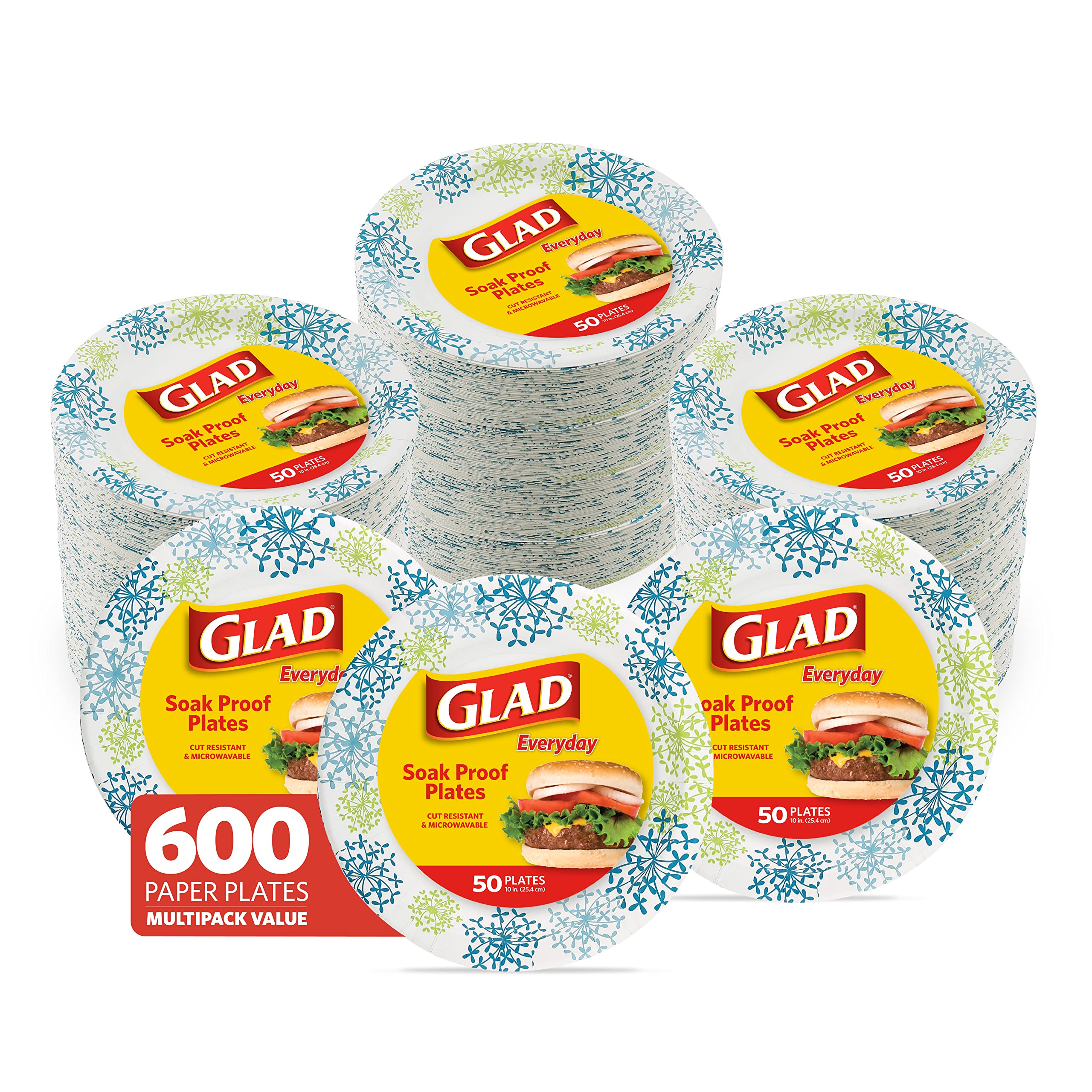 Heavy Duty Disposable Paper Plates 10
