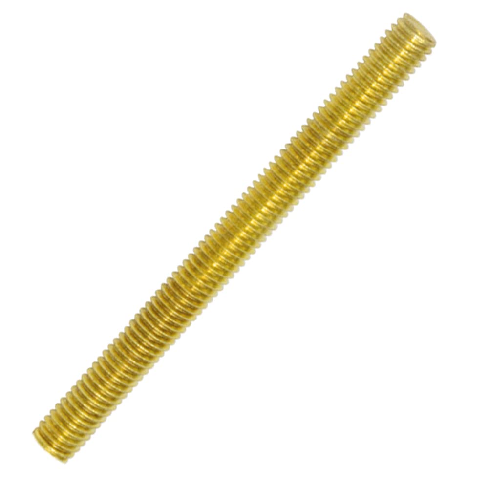1pc M20 Brass Threaded Rod - 250mm Length for Anchor Bolts, Clamps & Hangers | Durable Metal Fastener for Plumbing, Electrical & DIY Projects