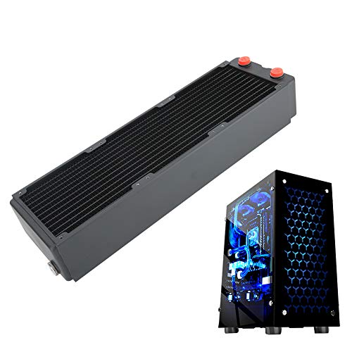 3 Layer 65mm Copper Water Cooling Heat Sink - High Performance CPU Cooler for PC Gaming, Overclocking & Workstation Computers | Efficient Thermal Solution for Processors