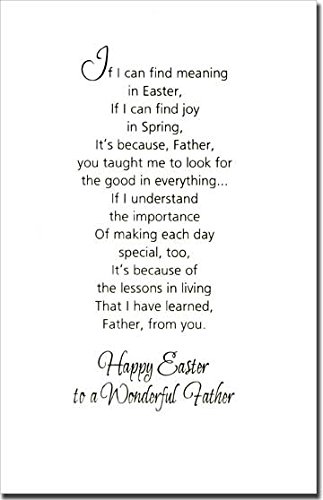 Easter Bunny in Tulip Field Father's Day Card - Heartwarming Greeting Card for Dad, Easter Celebration, Spring Occasions & Family Gatherings