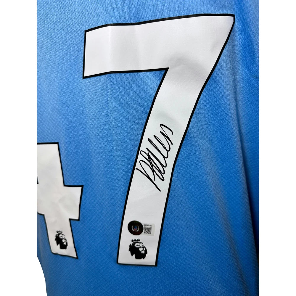 Authentic Mason Mount Chelsea FC Blue Nike Soccer Jersey - BAS COA Signed - Perfect for Fans, Collectors & Match Day Wear