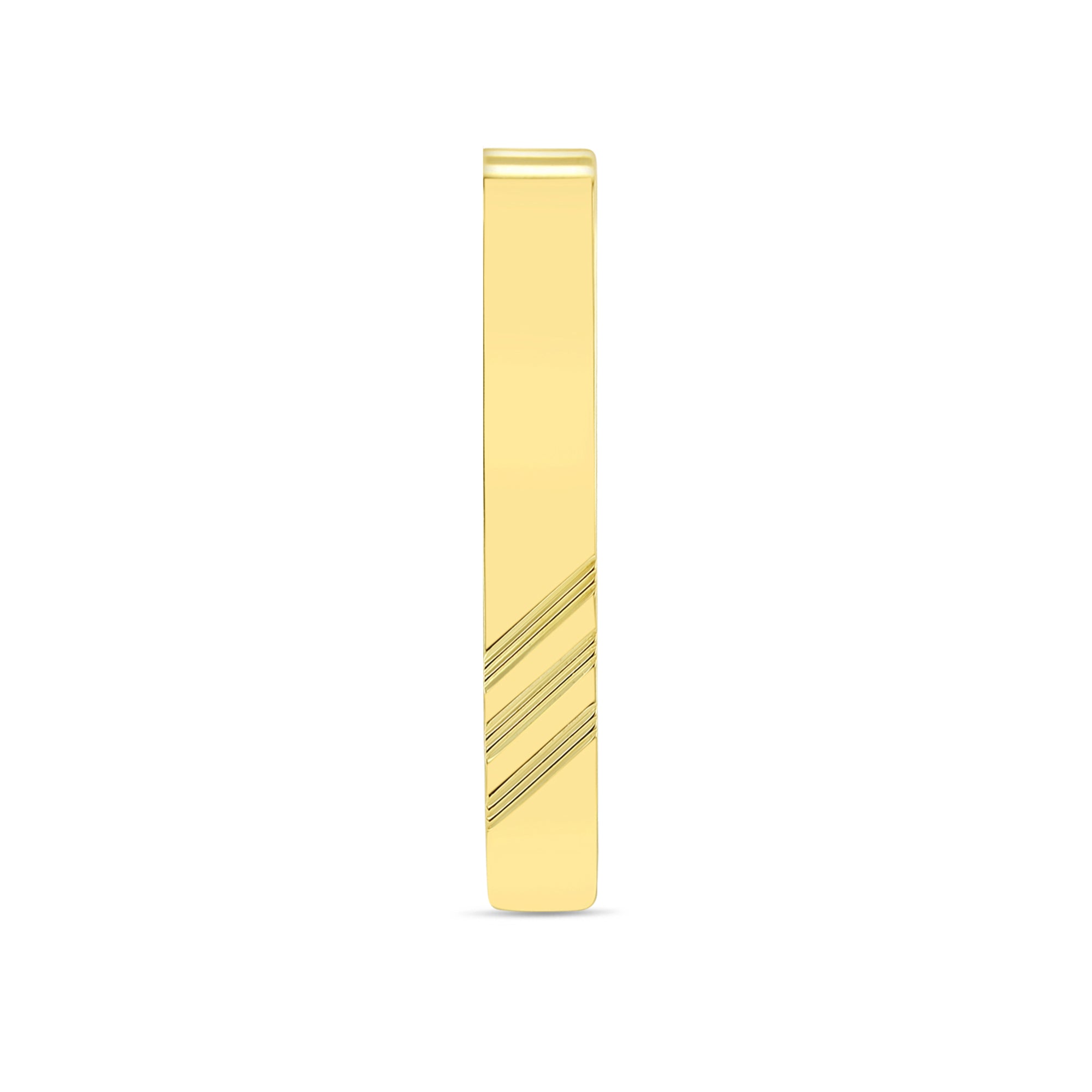 Vintage 14K Yellow Gold Money Clip - Solid Gold Luxury Cash Holder for Men - Perfect for Wallets, Gifts & Special Occasions