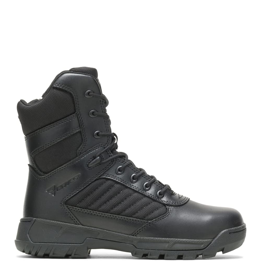 Bates Women's Tactical Sport 2 Tall Side Zip Military Boot - Waterproof Combat Boots for Hiking, Work & Outdoor Activities | Durable Army Boots for Women in Law Enforcement & Security Jobs